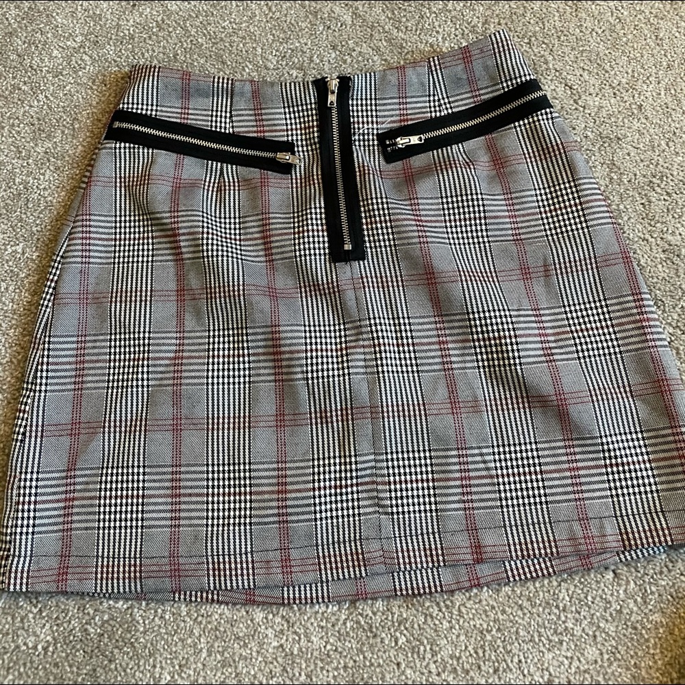 Plaid skirt
